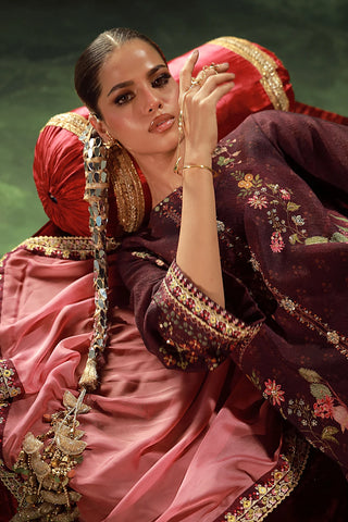 Kanwal (Water Lilly) Set - Deep Purple