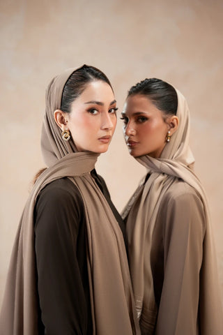 Manto Women's Hijab Friendly Embroidered Scarves