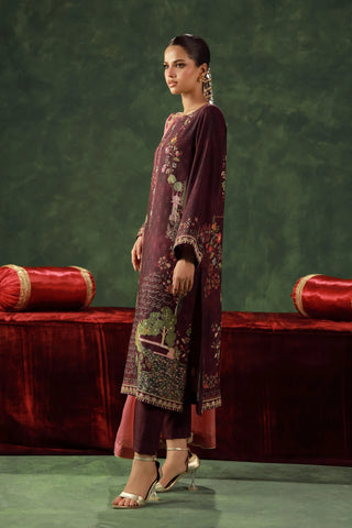 Kanwal (Water Lilly) Set - Deep Purple