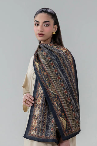 Nazakat (Softness) Stole - Blue