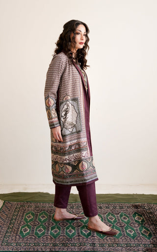 Virsa (Heritage) Coat - Maroon