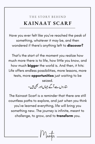 Kainaat (Universe) Scarf