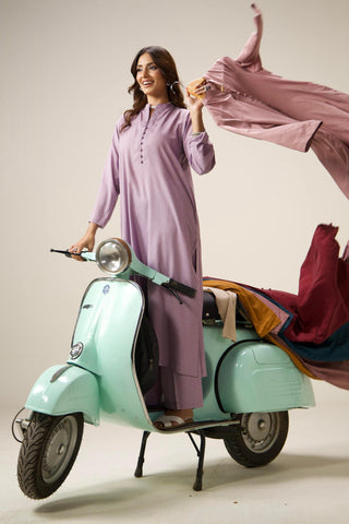 Aura Co-Ord Set - Soft Lavender