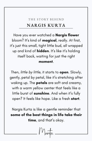 Nargis (Daffodil) Kurta