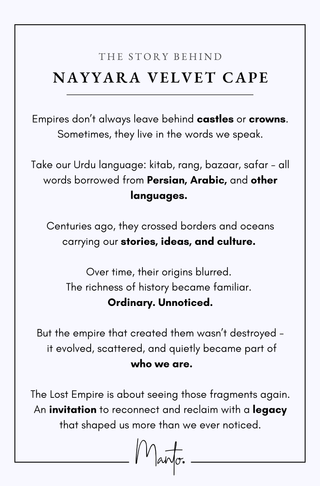 Nayyara (Luminous) Velvet Set