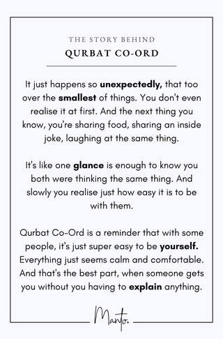 Qurbat (Closeness) Co-Ord Set