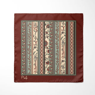 Red Gulistan - Pocket Square