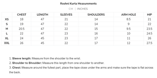 Roshni (The Spark Within) Kurta - Beige & Red