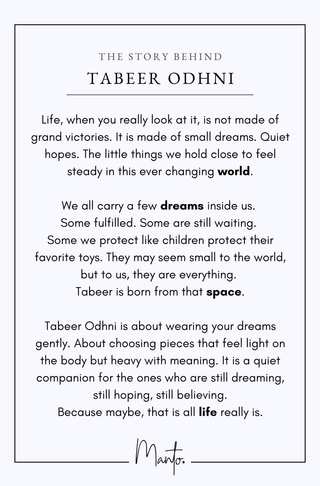 Tabeer (Dreams) Odhni