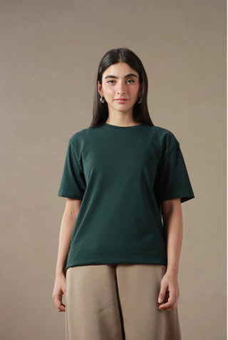 360° Tee – Forest Green