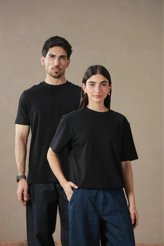 360° Tee – Jet Black